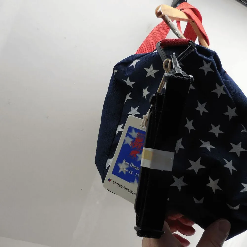 1996 Republican National Convention Delegate Duffle‎ Bag San Diego W/Luggage Tag